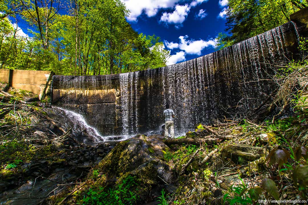 apshawa preserve waterfall